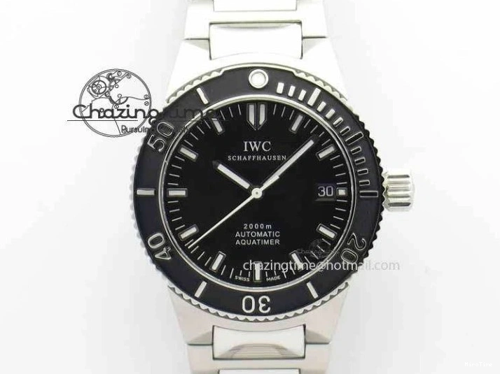 MIROTIME 0119 Packable Aquatimer Automatic SS Noob Best Edition Black Dial On SS Bracelet A 7252